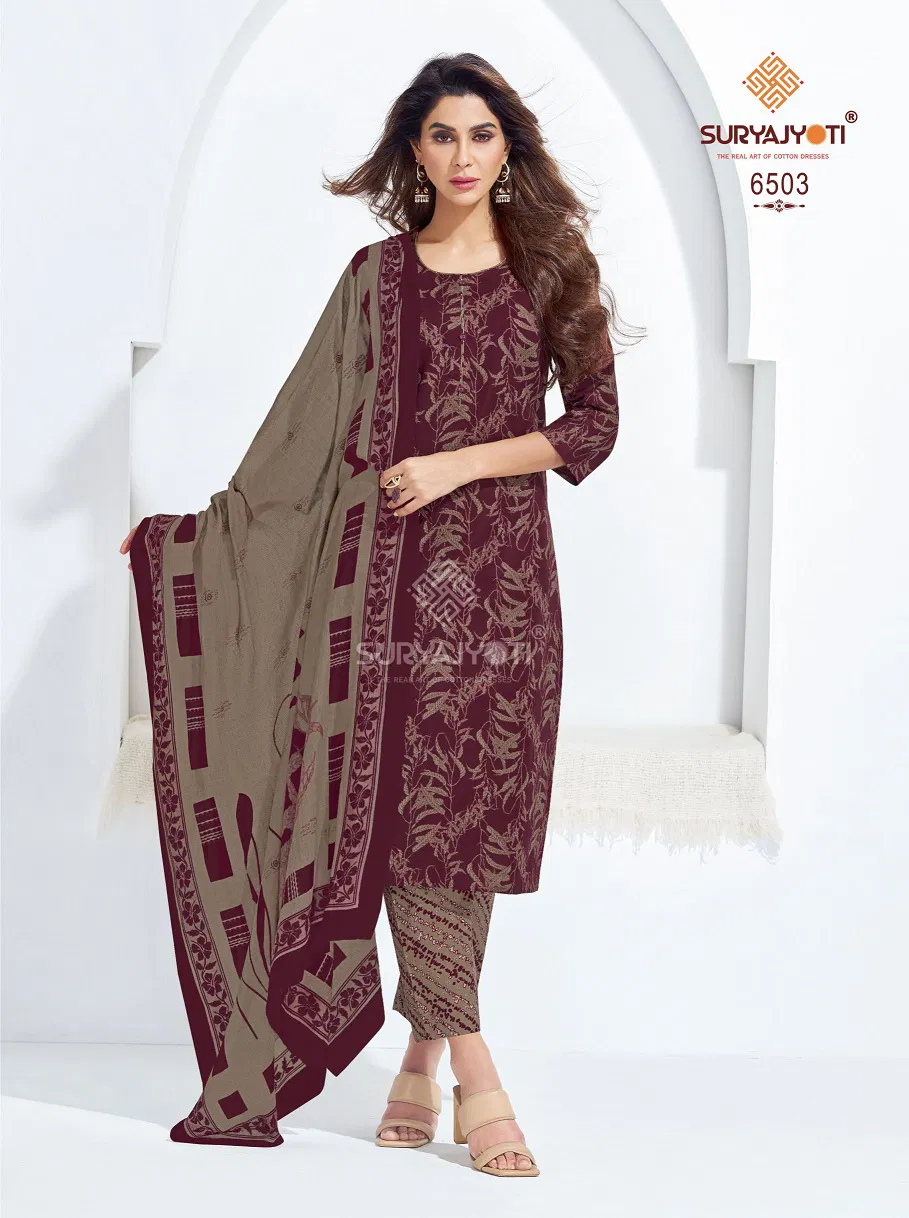 Trendy Cotton Vol 65 By Suryajyoti Cotton Printed Readymade Dress Online Wholesale